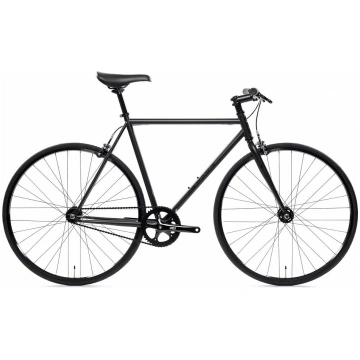 State Bicycle 4130 The Matte Black FIXIE & SINGLE