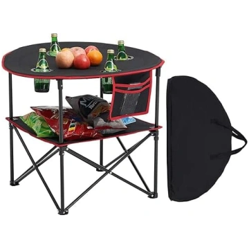 VEVOR Folding Table Buffet Table Portable Multi-Pu