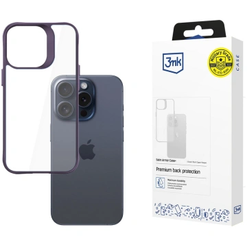 3mk Satin Armor Case+ vāciņš iPhone 15 Pro Max, ca