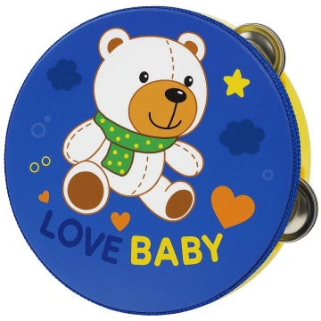 Tamburīns bērniem "Lācītis" KZ0025ZC - kids tambou