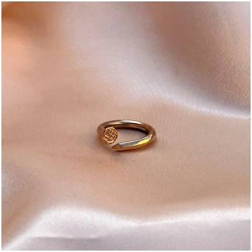 Anello Promessa Oro Viola's Charme