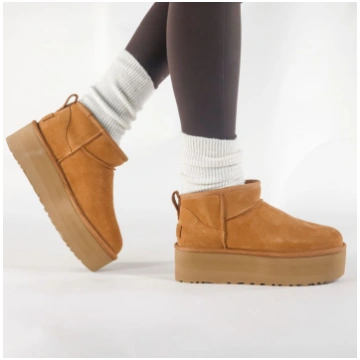 Classic Ultra Mini Platform - marrone Ugg