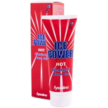 Sildošs gels ICE POWER Warm, 75 ml