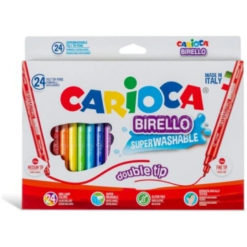 Flomāsteri CARIOCA, divpusēji , 24 krāsas