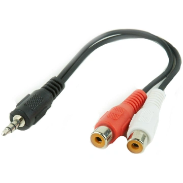 Adapteris Gembird 3.5mm Audio to 2x RCA Female CCA