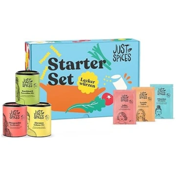 Just Spices sākuma komplekts ar garšvielu ceļvedi 