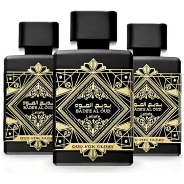 Lattafa Bad"ee Al Oud Glory EDP smaržas aerosols 1