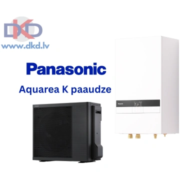 Panasonic Aquarea 5kW gaiss/ūdens siltumsūknis K p