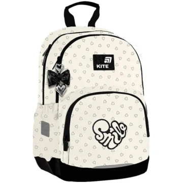 Skolas mugursoma KITE K26-585M-2, balta