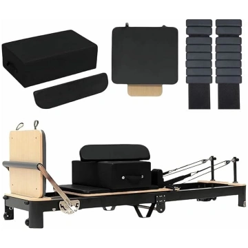 Saliekamais Pilates Reformer regulējams alumīnija 