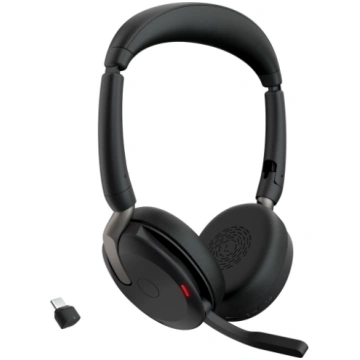 Jabra Evolve2 65 Flex Duo WLC, with charging pad, 