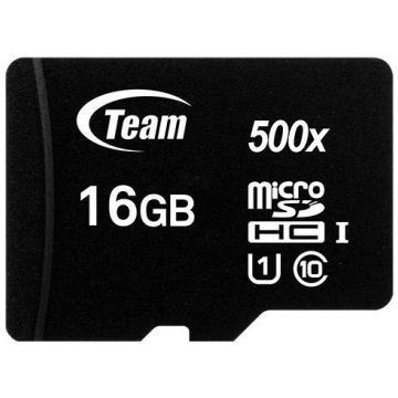 Team Group memory card Micro SDHC 16GB UHS-I +Adap