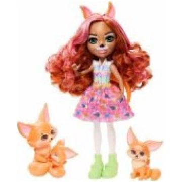MATTEL Mattel Enchantimals Filigree Fox Family, Do