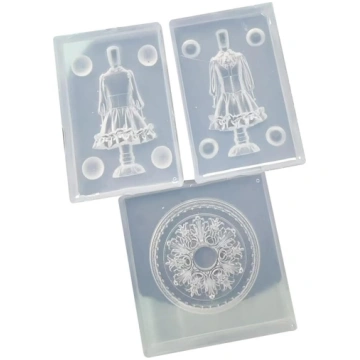 Hochelastische Silikonform für Nagelkunst Designs 
