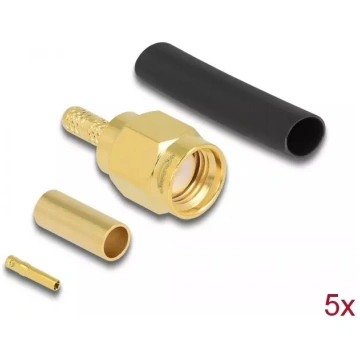 RP-SMA spraudnis DeLOCK 90042 RG-174 RG-316 obžinā