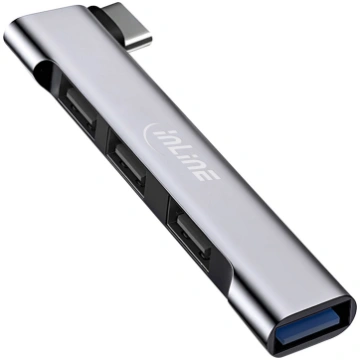 HUB USB C2G InLine Registered Slim USB-C Hub 4-Por