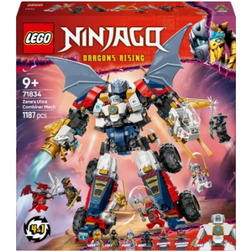 71834 LEGO® NINJAGO® Zane apvienotais ultrarobots 