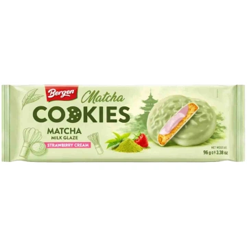 BERGEN Matcha Milk Glaze cepumi 96g