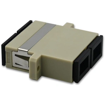 Qoltec Adapter fiber optic SC/UPC | Duplex | Multi