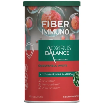 Acorus Balance Šķiedrvielas komplekss Fiber Immuno