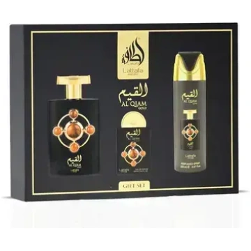 Lattafa Perfumes Al Qiam Gold Gift Set EDP 100, de