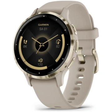 GARMIN Viedpulkstenis VENU 3S/GRAY/GOLD 010-02785-