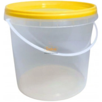 Spainis plastmasas ar vāku pārtikas, 1L