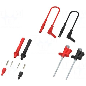 Test leads | red and black ELECTRO-PJP 425