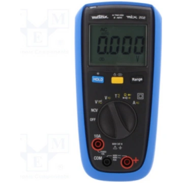 MTX202-Z; Digital multimeter; LCD (4000),with a ba