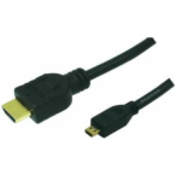 LogiLink 1m HDMI to HDMI Micro - M/M HDMI cable HD