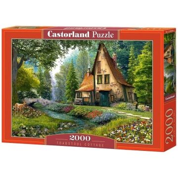 CASTORLAND Puzzle 2000 "Toadstool Cottage" GXP-598