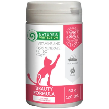 Barības piedeva pieaugušiem kaķiem NP Beauty formu