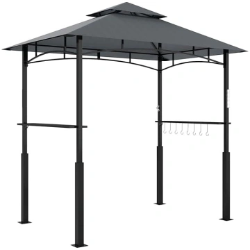 Outsunny Barbecue lapene ar LED, 243 x 148 x 248 c