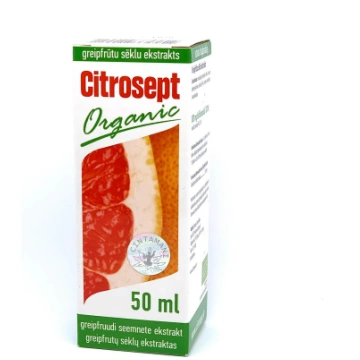 Citrosept Organic Greipfrūtu sēklu ekstrakts 50ml