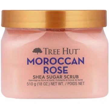 Tree Hut, Shea Sugar Scrub, Moroccan Rose, 18 oz (