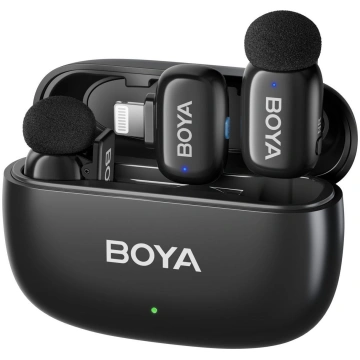 Boya Mini-15 Ultrakompakts 2.4GHz bezvadu mikrofon