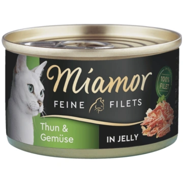 MIAMOR Feine Fillets Thun&Gemuse 185g - ar tunča f