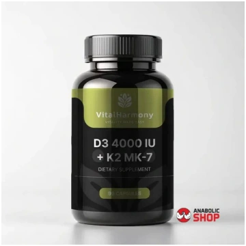 VitalHarmony Vitamin D3 4000 + K2 90 capsules
