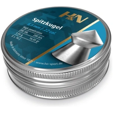 Gaisa lodītes H&N SPITZKUGEL 5,5 mm