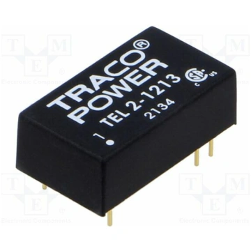 Converter: DC/DC; 2W; Uin: 9÷18VDC; Uout: 15VDC; I