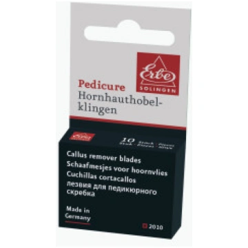 ERBE Solingen Callus remover blades,10 pcs