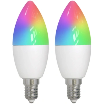 LUUMR Smart E14 4.9W CCT RGB ZigBee Tuya Hue 2 gab