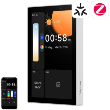 Panel sterowania WiFi/Bluetooth/ZigBee Matter SONO