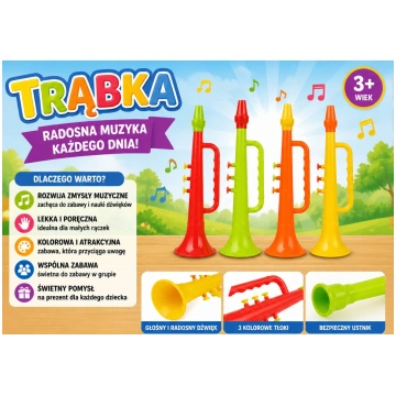 Other 93325 INSTUMENT MUZYCZNY TRĄBKA 590718790610