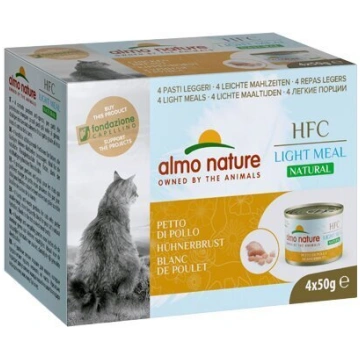 Almo Nature HFC Natural Light Meal, kaķiem, vistas