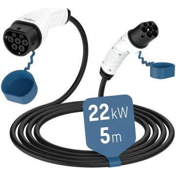 Kabel Ansmann 1900-0119 Type 2, 22kW, 5m | 16265A 