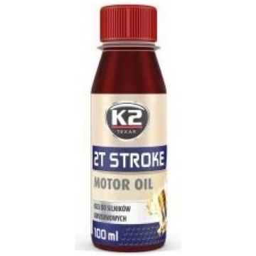 Divtaktu daļēji sintētiskā eļļa K2 Red, 100 ml