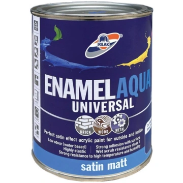 Akrila emalja RILAK ENAMEL AQUA UNIVERSAL Matēta Z