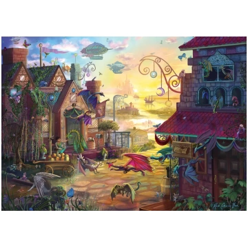 Puzzle Rose Cat Khan: Dragon mail Schmidt