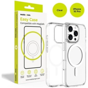 Mobile Origin Hybrid MagSafe Case, clear - iPhone